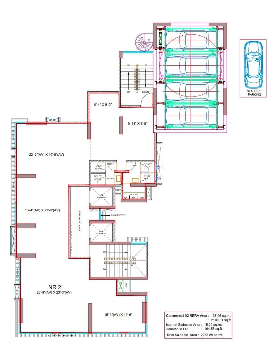 Commercial Space Suraj Eterna, Mahim West — ₹10.45L